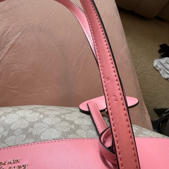 All Day Kate Spade Flower Tote Bag with Charm - Picture 4 of 6